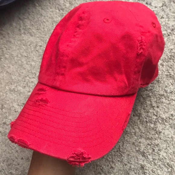 Distressed Baseball Cap - Picture 3 of 4